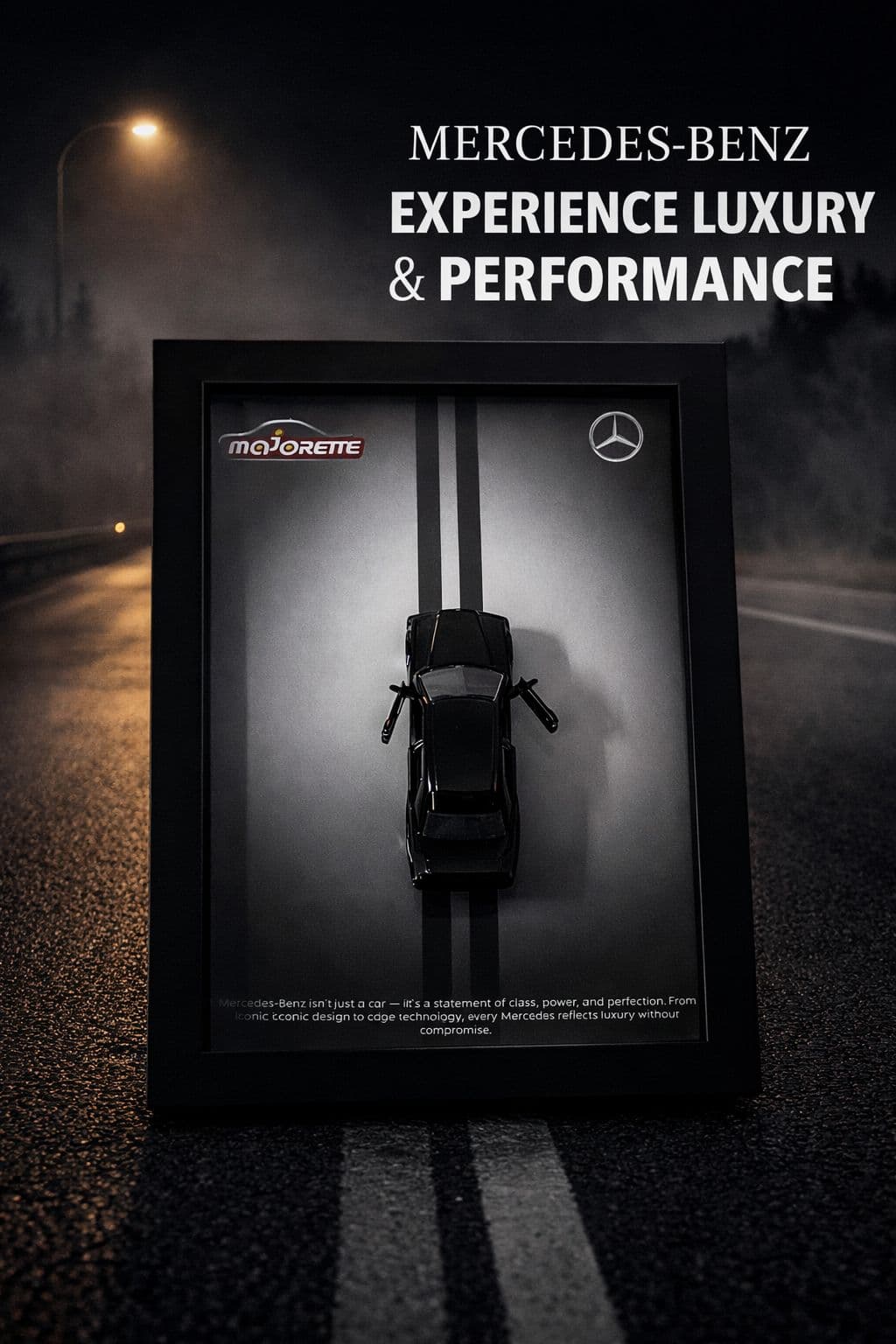 Mercedes-Benz Luxury Performance Car Frame